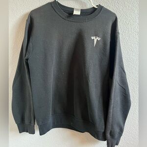 Tesla Embroidered Crewneck